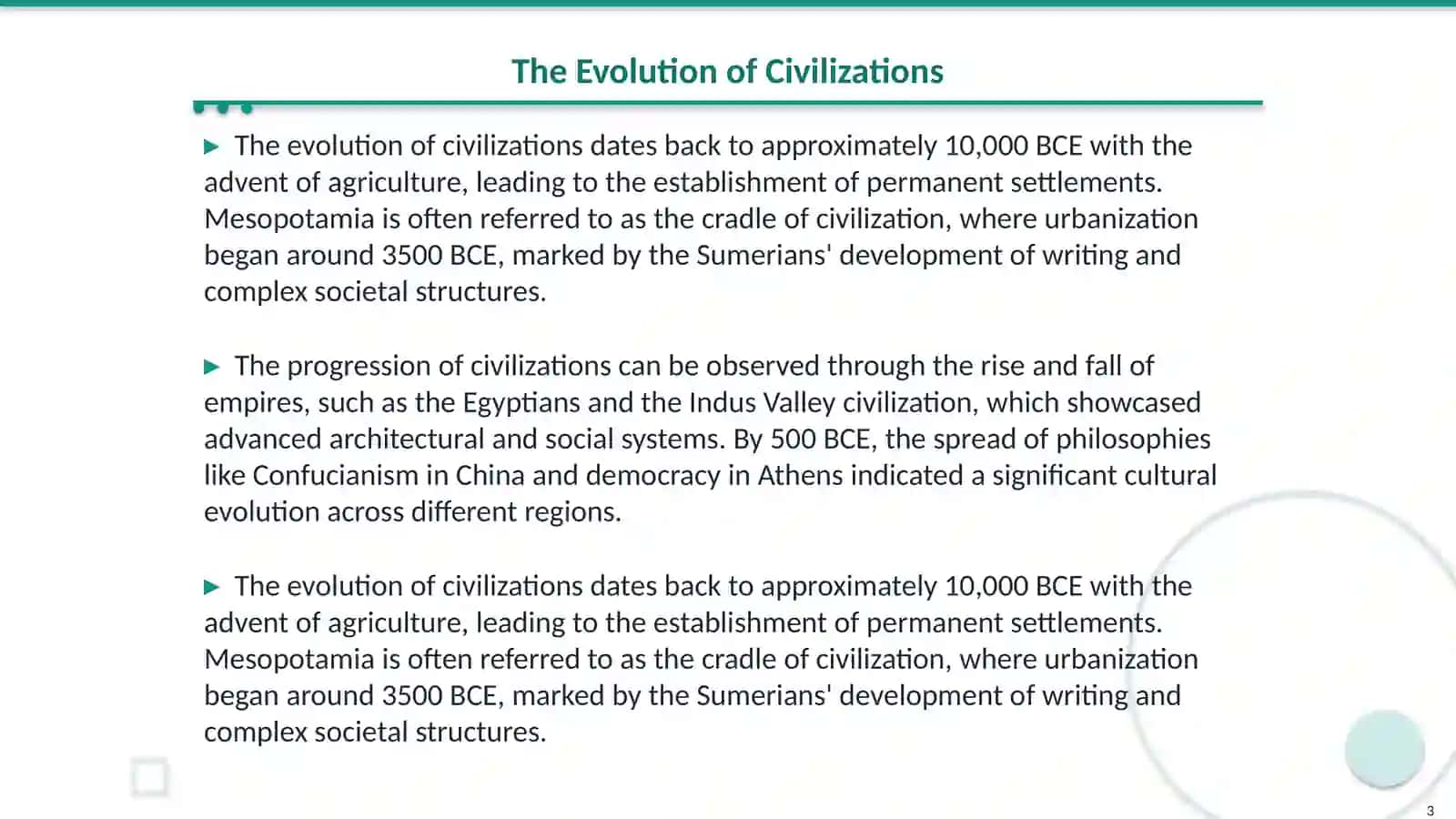 World History Ingiliz tilidan 3