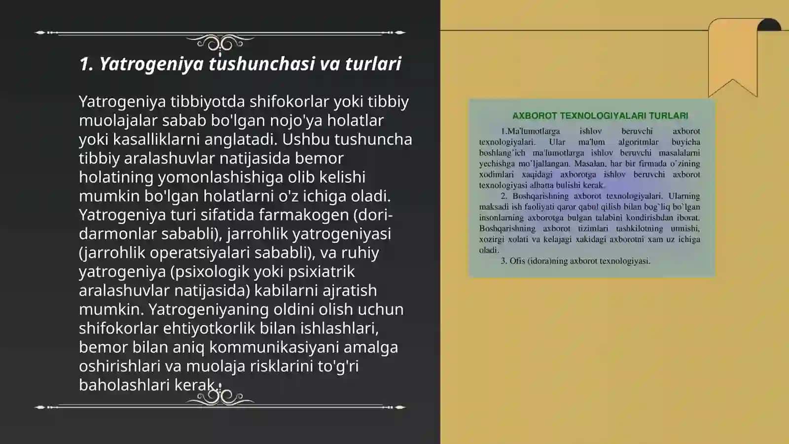 Hozirgi zamon tibbiyotida yatrogeniya muammolari 3
