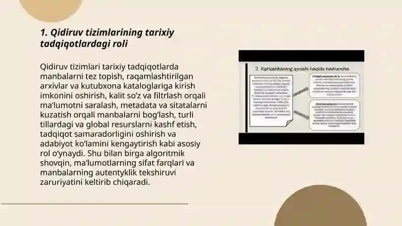 Qidiruv tizimlarining tarixiy tadqiqotlarda roli 3