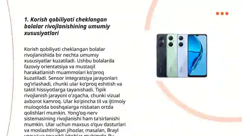 Korishida nuqsoni bolgan bolalar rivojlanishining oziga xos xususiyatlari 3