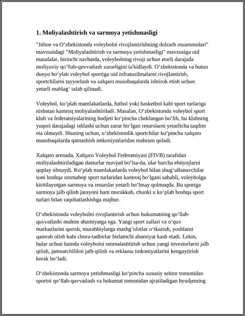 Moliyalashtirish va sarmoya yetishmasligi 3