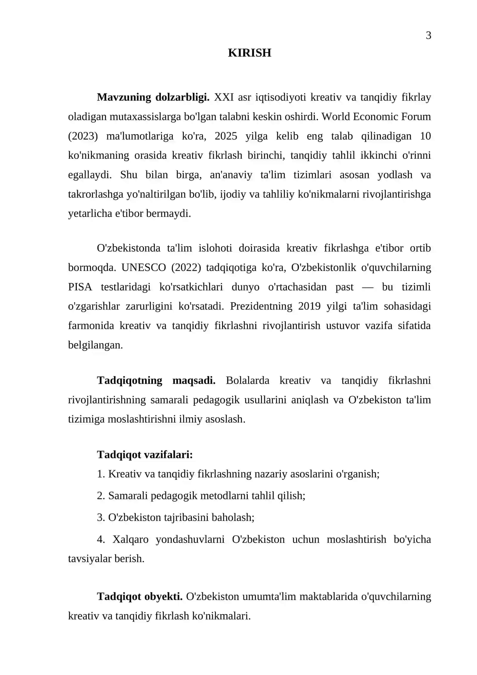 Bolalarda kreativ va tanqidiy fikrlashni rivojlantirish usullari 3