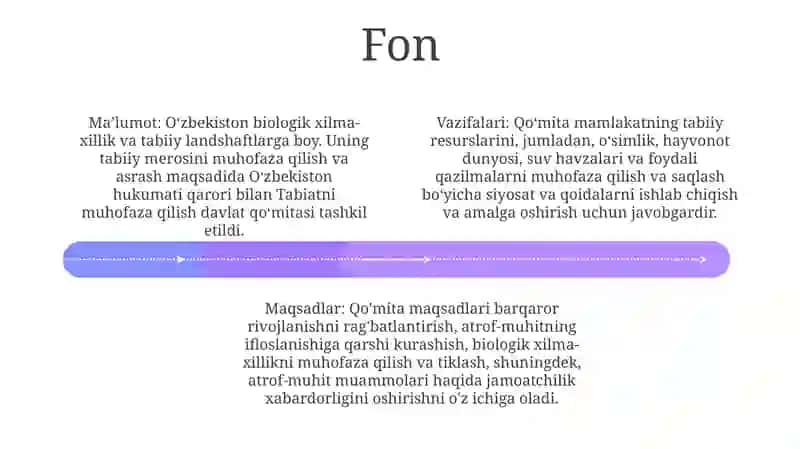 Oʻzbekiston Respublikasi Tabiatni Muhofaza Qilish Davlat QoʻMitasi Uning Vazifalari 3