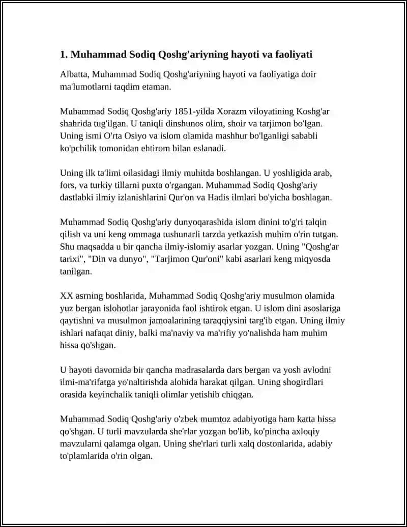 MUHAMMAD SODIQ QOSHG'ARIYNING PEDAGOGIK QARASHLARI 3
