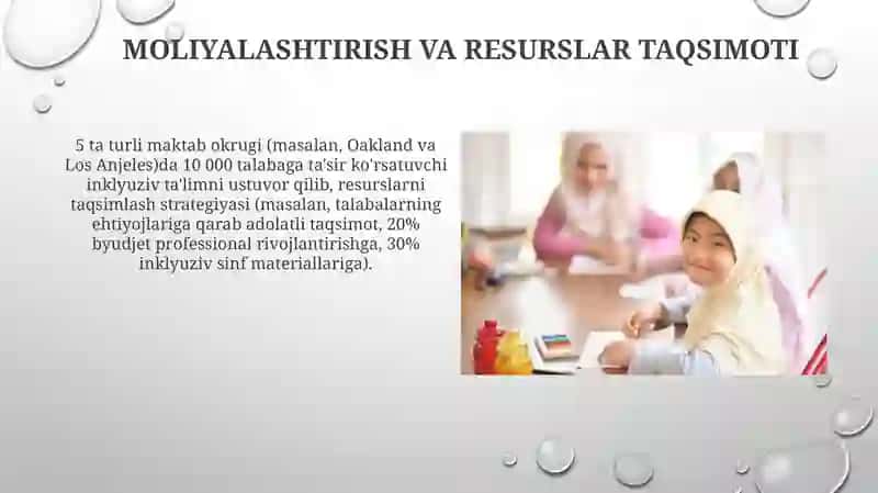 Inklyuziv taʼlim gʻoyalarini amaliyotga tadbiq etish boʼyicha turli guruhlar 3