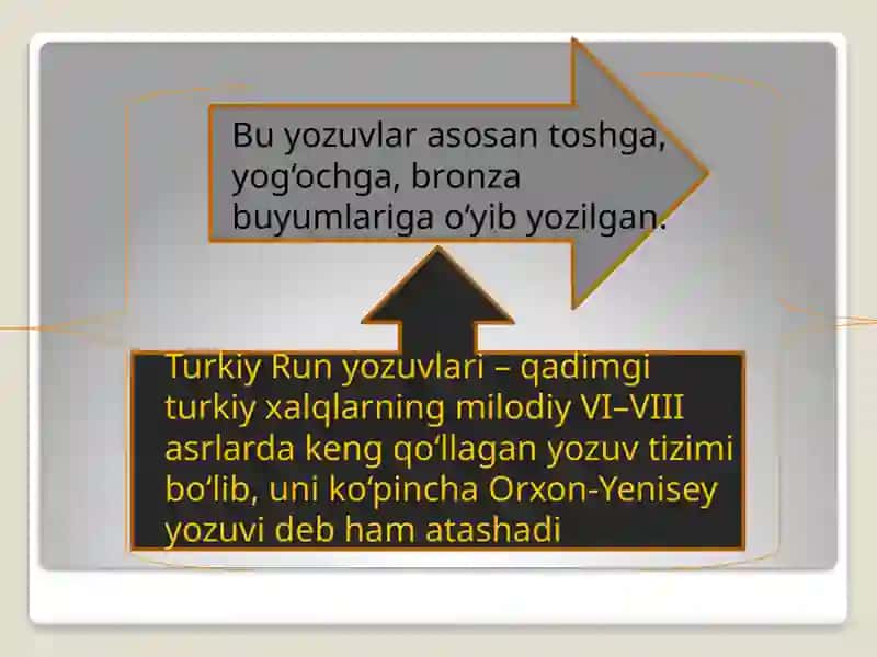 Turkiy Run yozuvlari 3