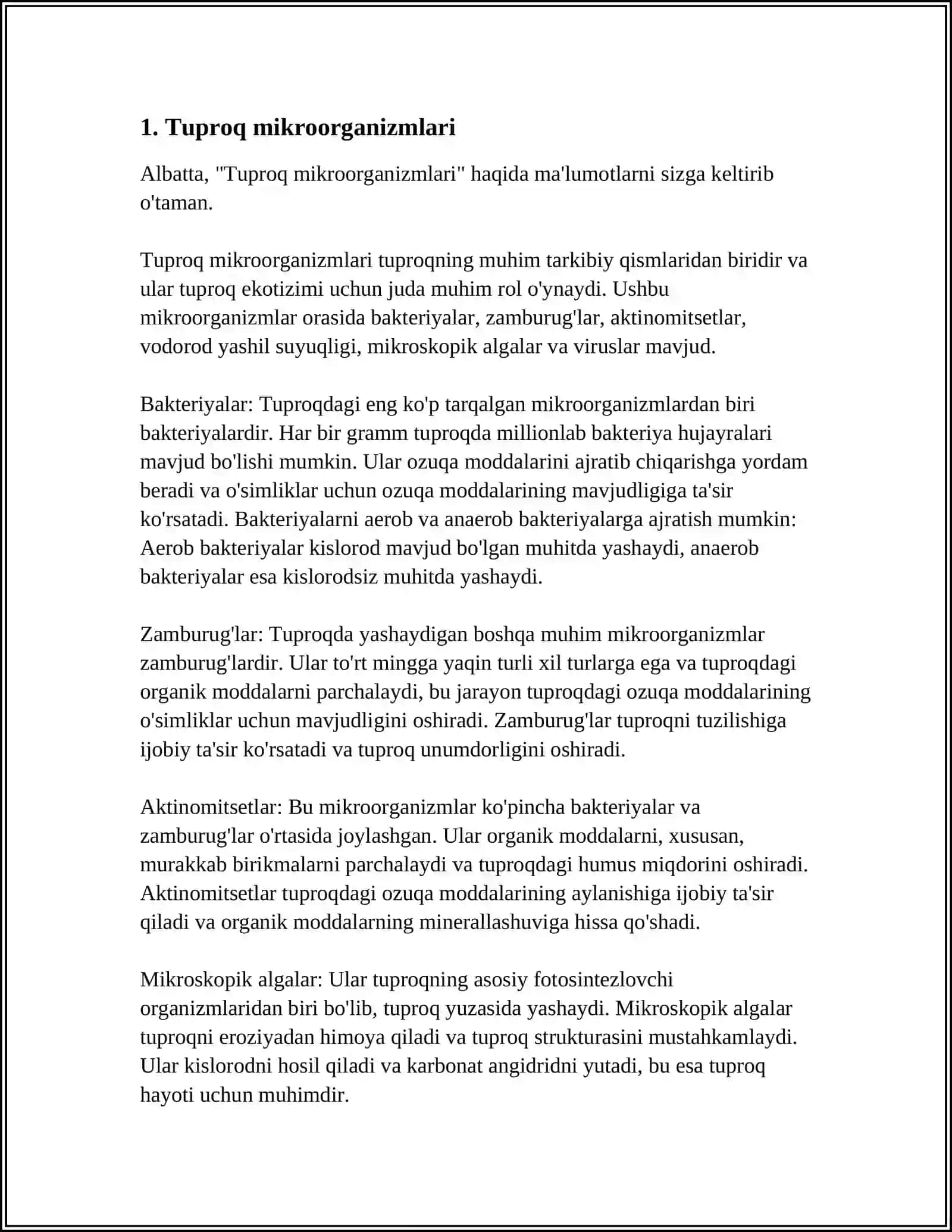 Tuproq Mikrobiologiyasi 3