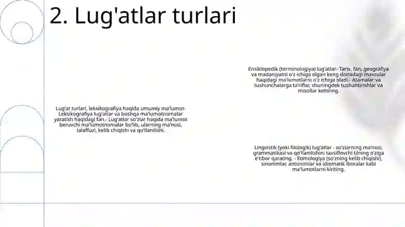 Leksikografiya Haqida Umumiy Ma'lumot 3