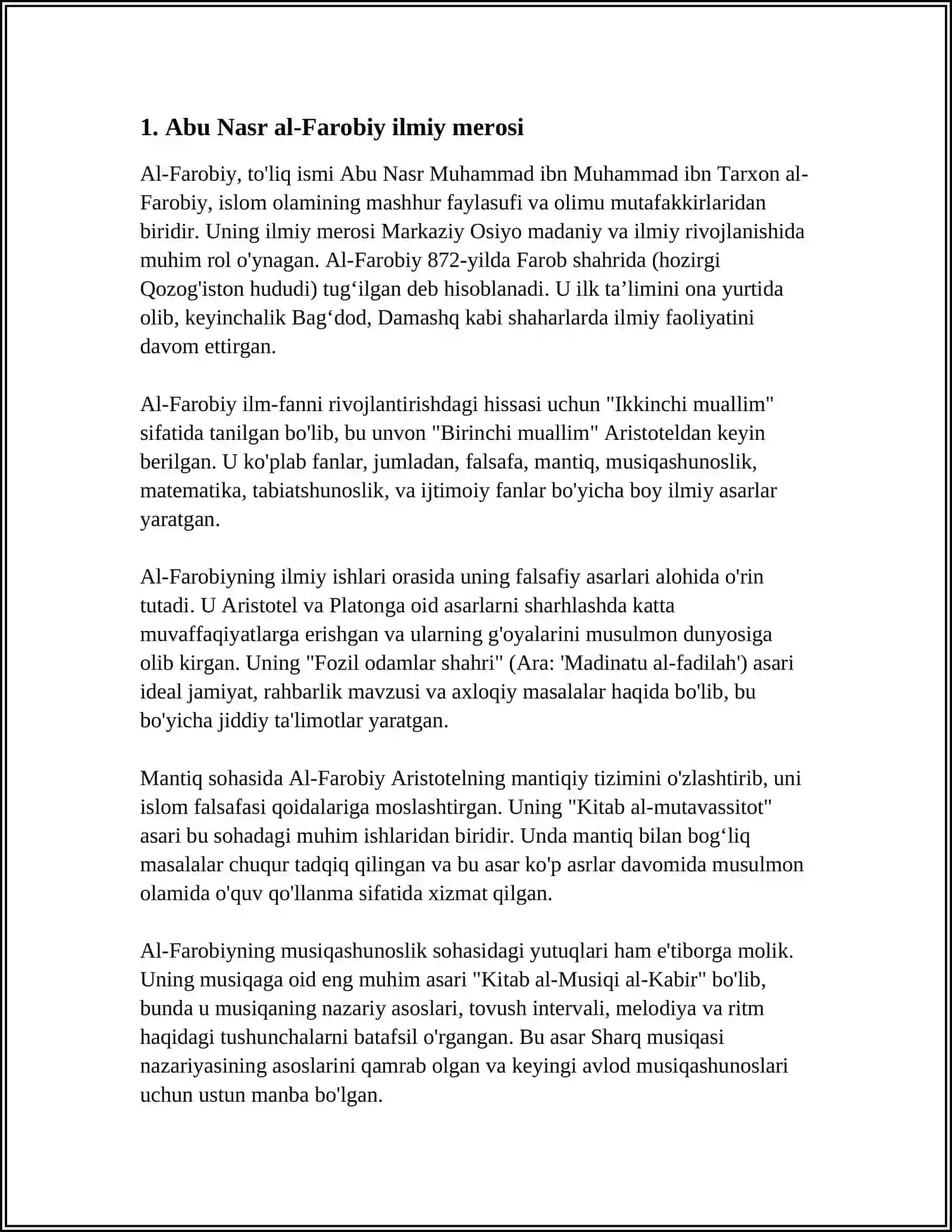 IX-XII ASR ILM FAN RIVOJIGA HISSA QO'SHAGAN MARKAZIY OSIYO ALLOMALARI HAQIDA MAQOLA 3