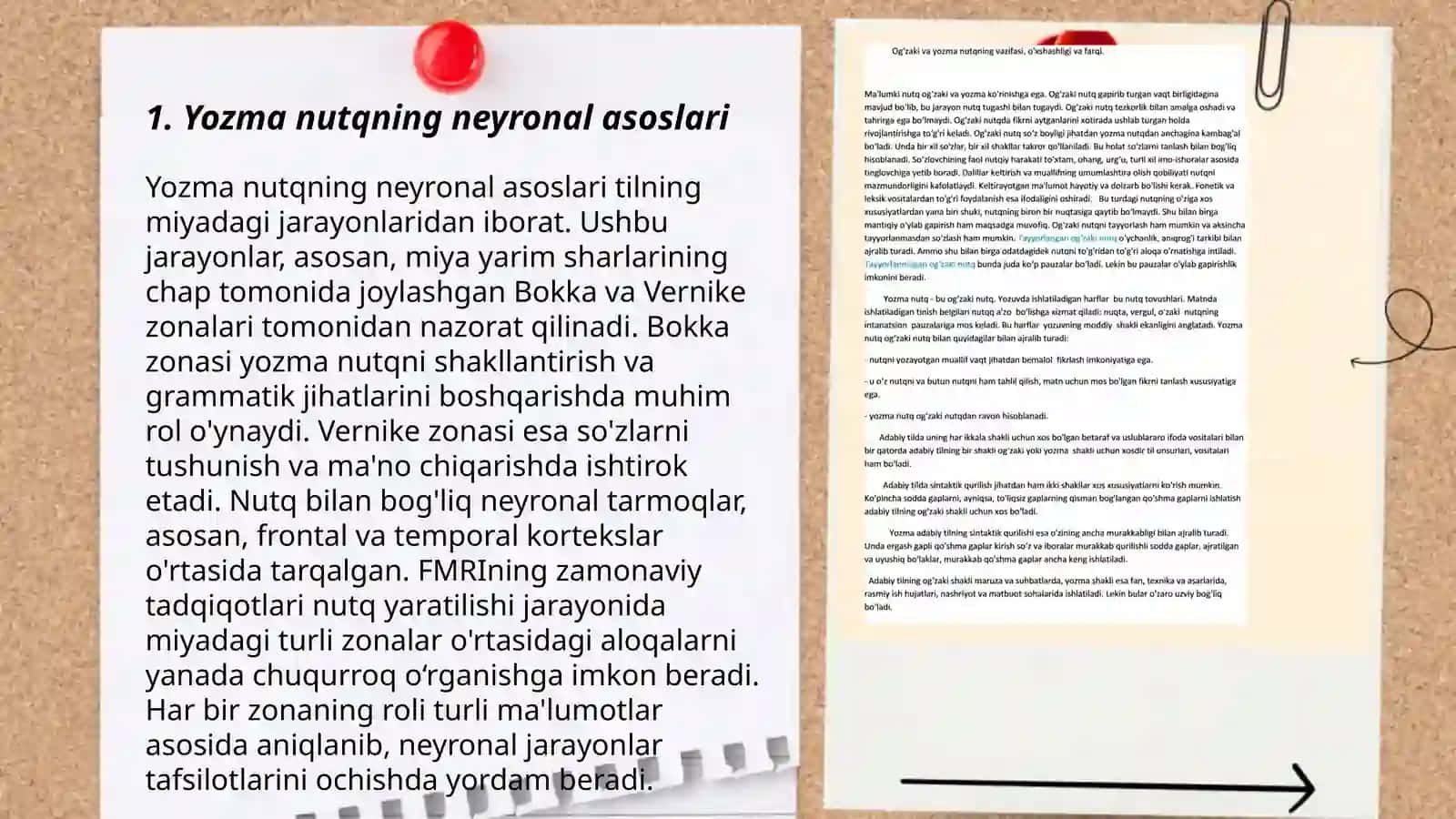 Yozma Nutqning Neyronal Asoslari 3