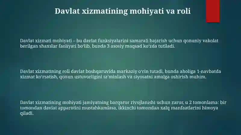 Davlat xizmati 3