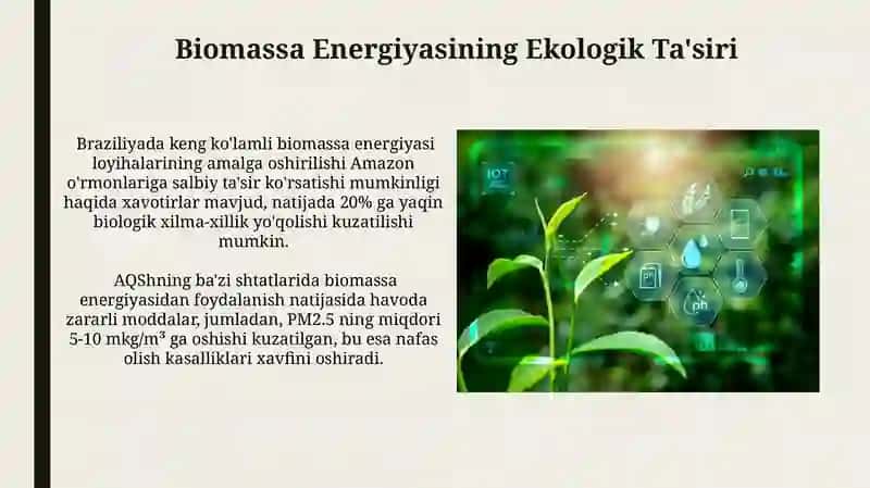 Biomassa Energiya Texnologiyalari 3