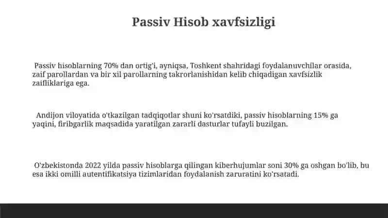 Passivlar hisobi 3