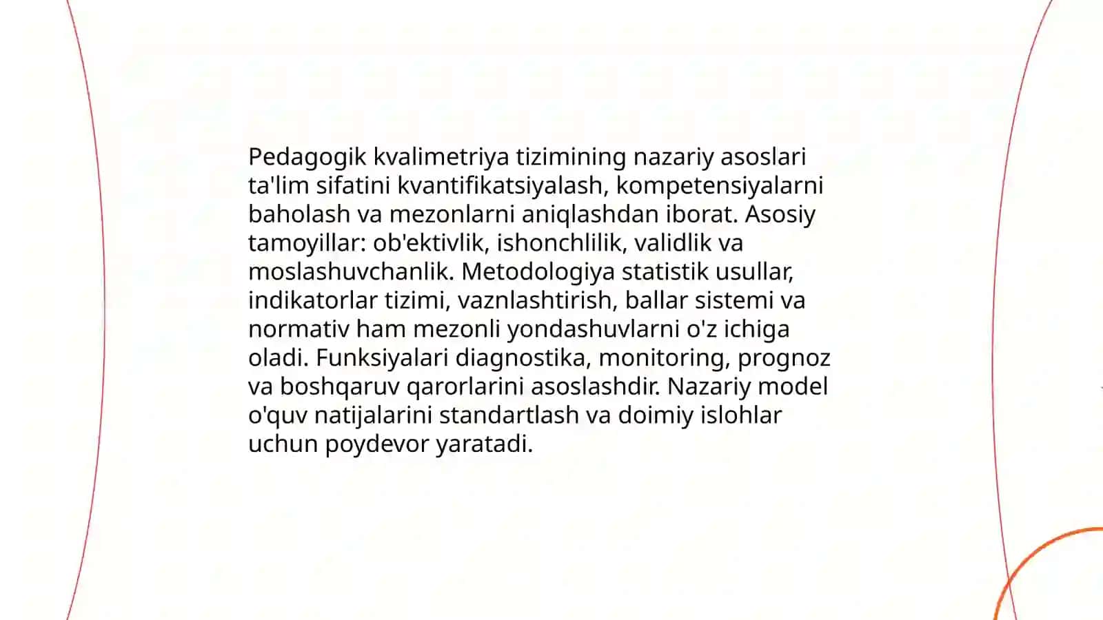 Pedagogik kvalimetriya tizimi, yangi va eng yangi rivojlanish davri 3