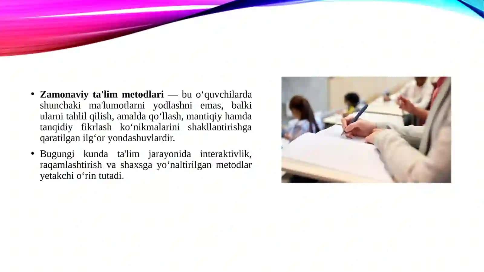 Zamonaviy ta’lim metodlari 3