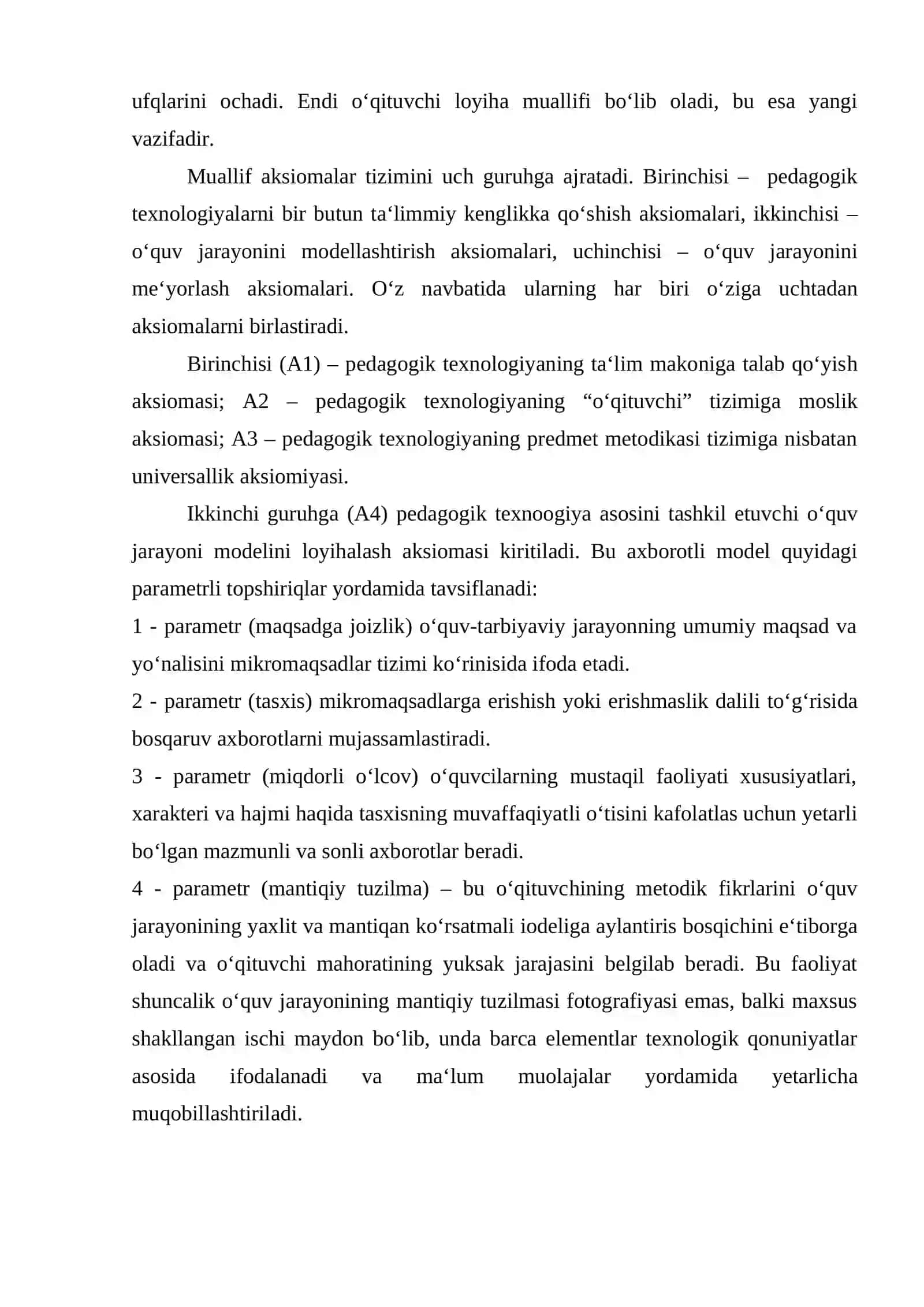 O’quvchilar faoliyatini faollashtirish va intensifikatsiyalash asosidagi pedagogic texnologiyalar 3