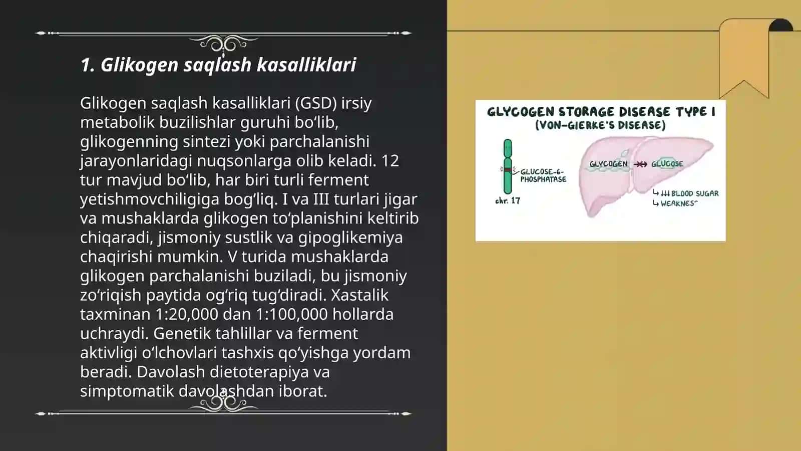 Glikogen kasalliklari 3