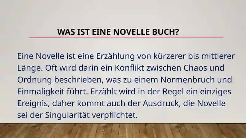 Dienovelle von von Kleist 3