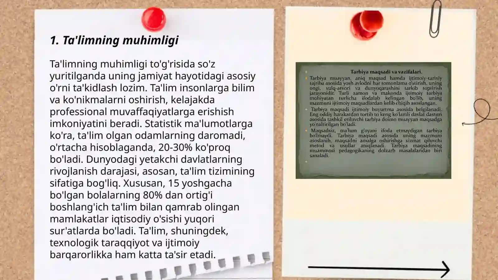 Y.O.Komenskiyning oson oʻqitish va oʻqishning asoslari haqidagi fikrlari 3