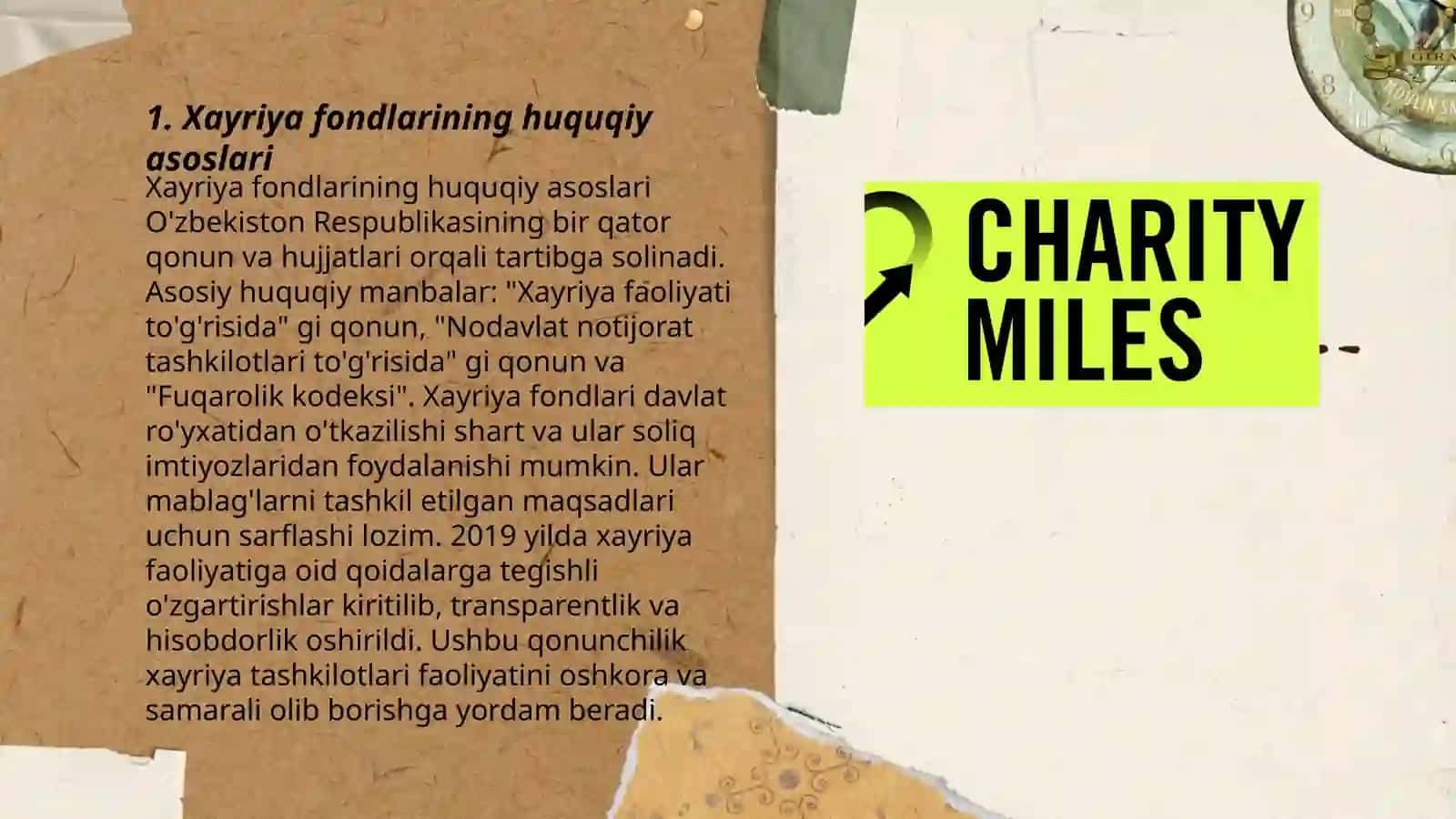 Xayriya fondlarining huquqiy asoslari 3