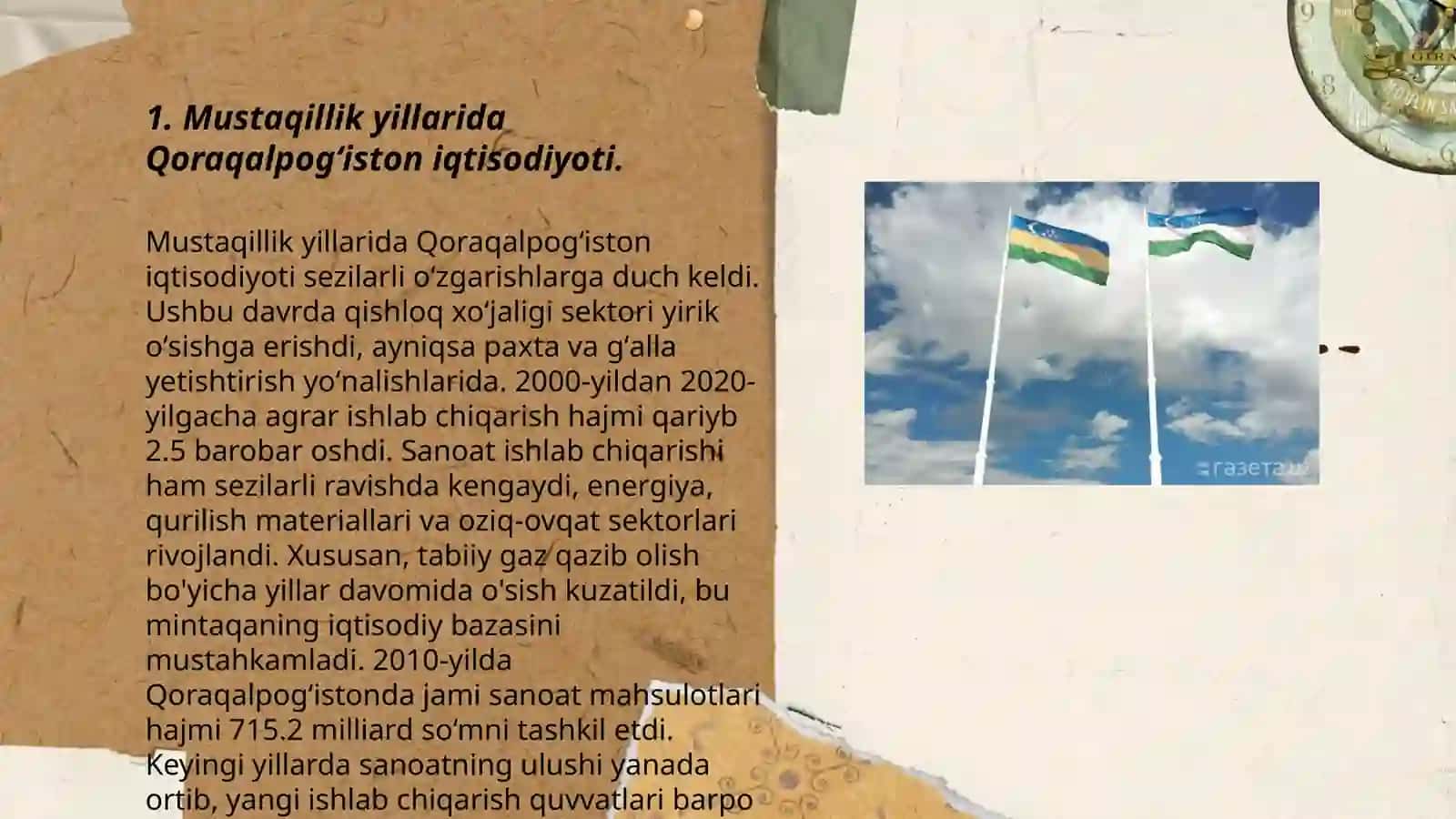 Mustaqillik yillarida Qoraqalpogʻiston Respublikasi 3