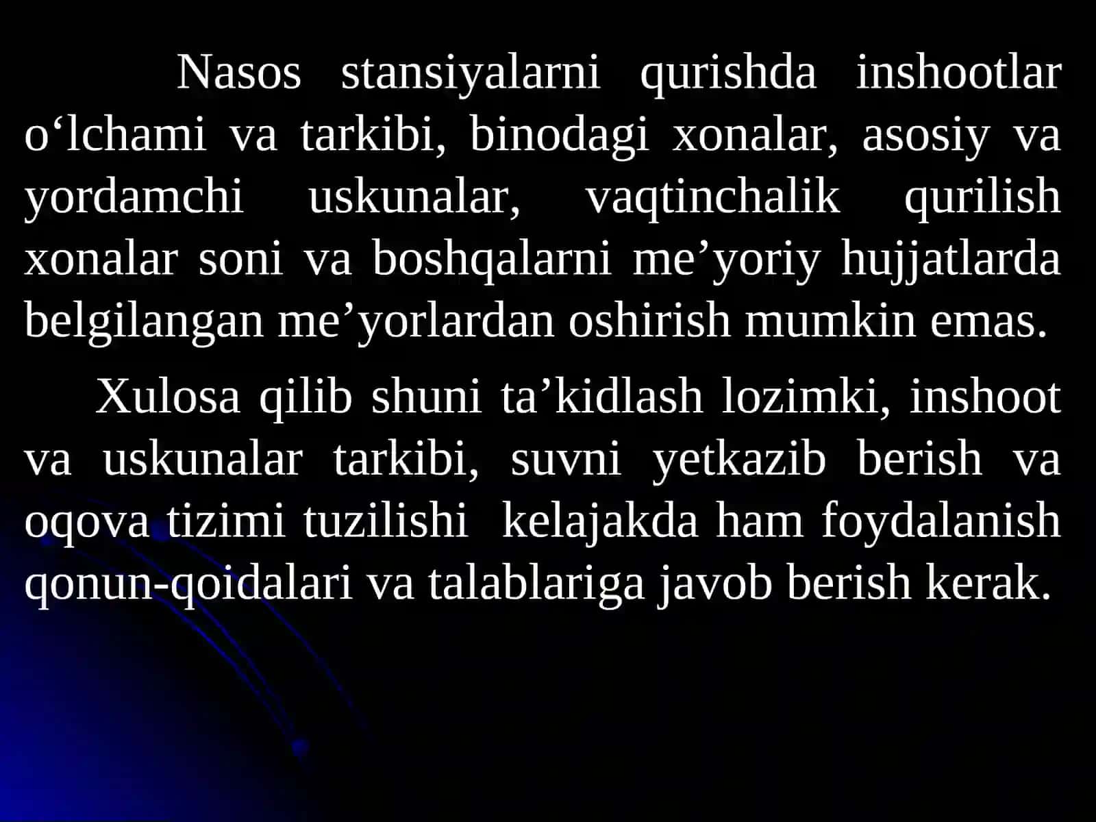 Kanalizatsiya nasos bekatlari qurilmalari 3