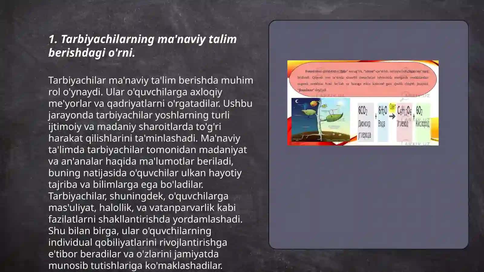 Tarbiyachi va pedagoglaring jamyatda tutgan o'rni 3