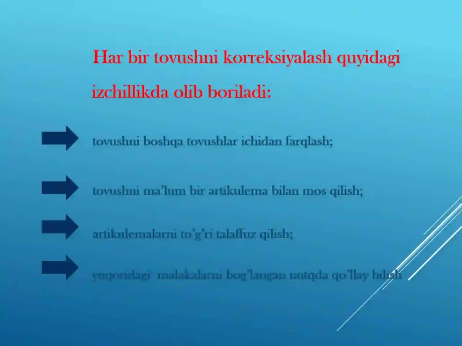 Rinolaliyada tovushlarni nutqqa qo’yishning o’ziga xos xususiyatlar 3