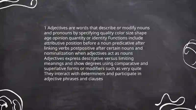 Adverb and adjective 3
