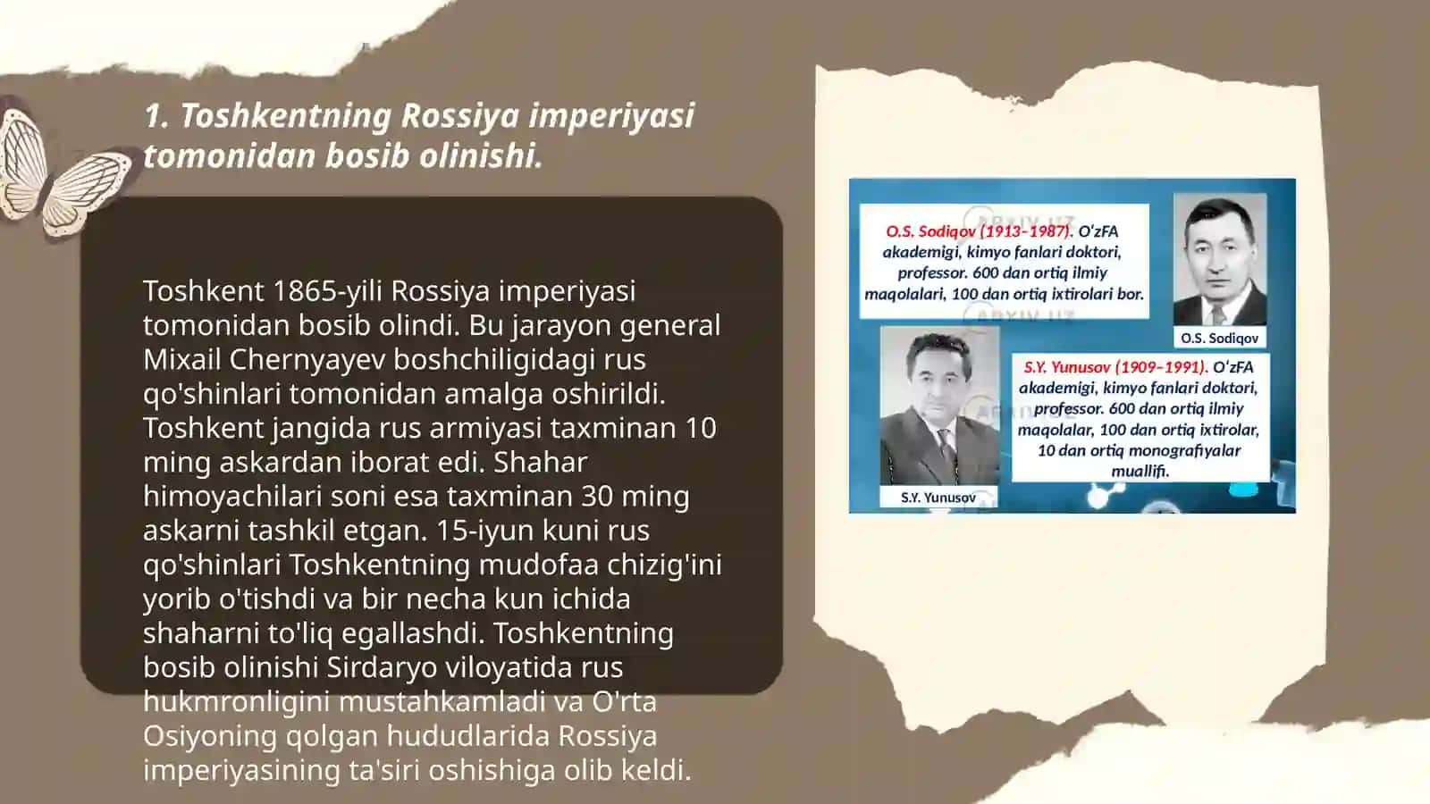 Rossiya imperiyasining O‘rta Osiyoga harbiy yurishlari 3