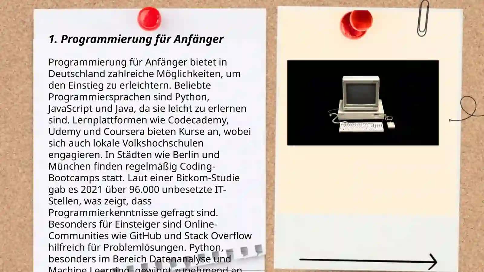 Computer für jeden Kursraum 3