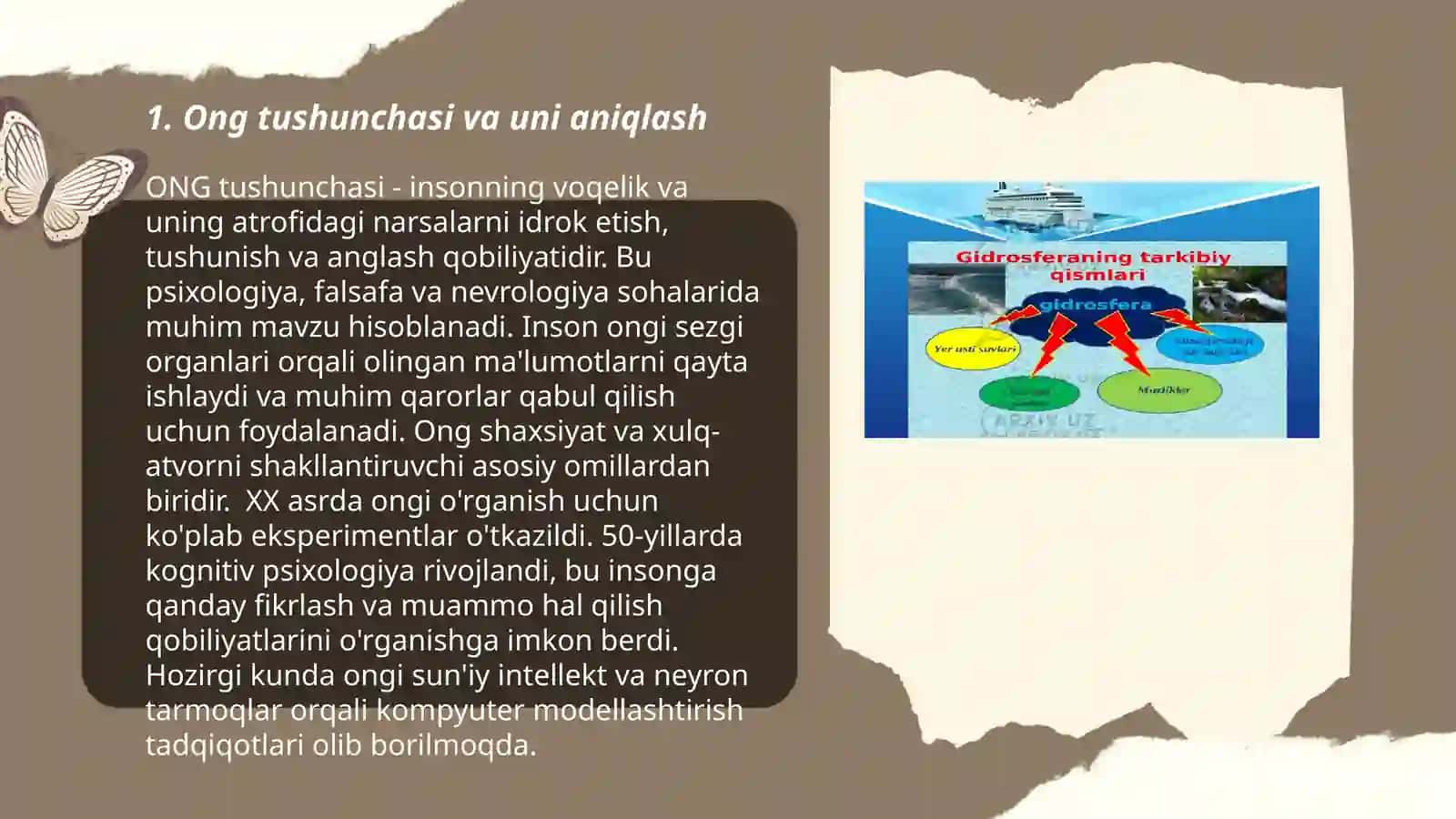 Ong haqida tushuncha va uning xossalari 3