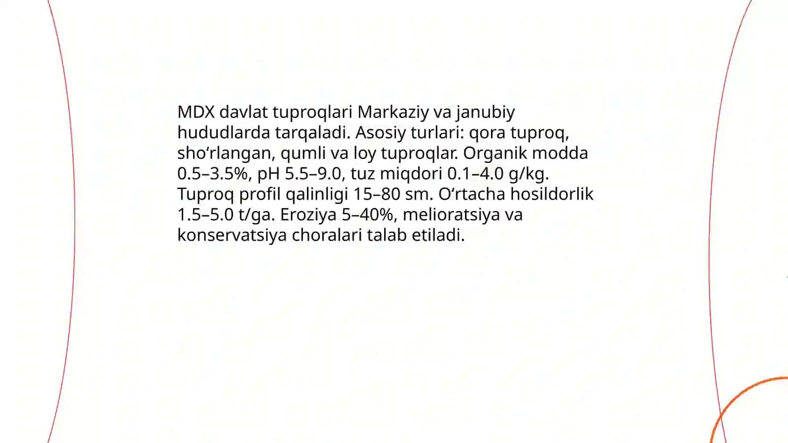 MDX Davlat tuproqlari 3