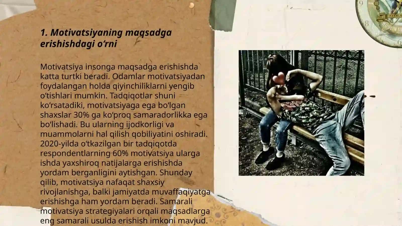 Insoning oʻz oldiga qoʻygan maqsadiga erishishda motiv va motivatsiyaning ahamiyati 3