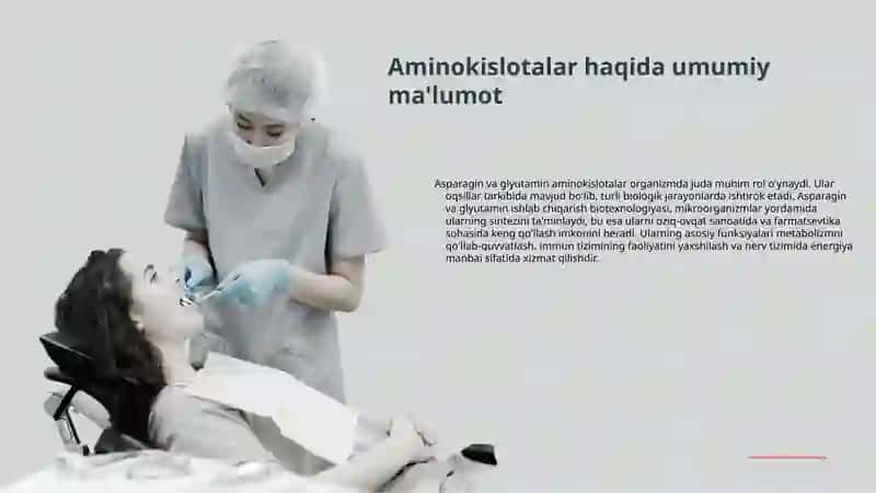 Asparagin va glyutamin aminokislotalarni ishlab chiqarish biotexnologiyasi 3