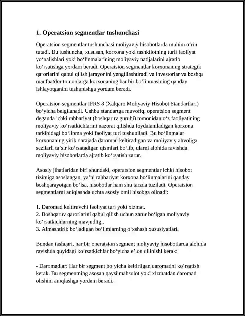 8SON MHXS OPERATSION SEGMENTAR STANTARTINING MAZMUNI AHAMIYATI VA ASOSIY QOIDALARI 3