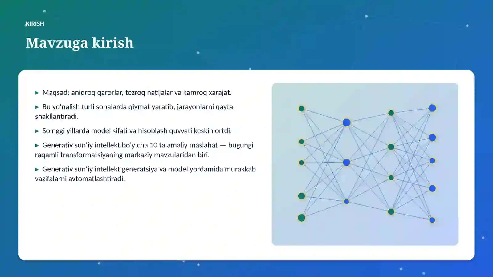 Generativ sunʼiy intellekt bo'yicha 10 ta amaliy maslahat 3