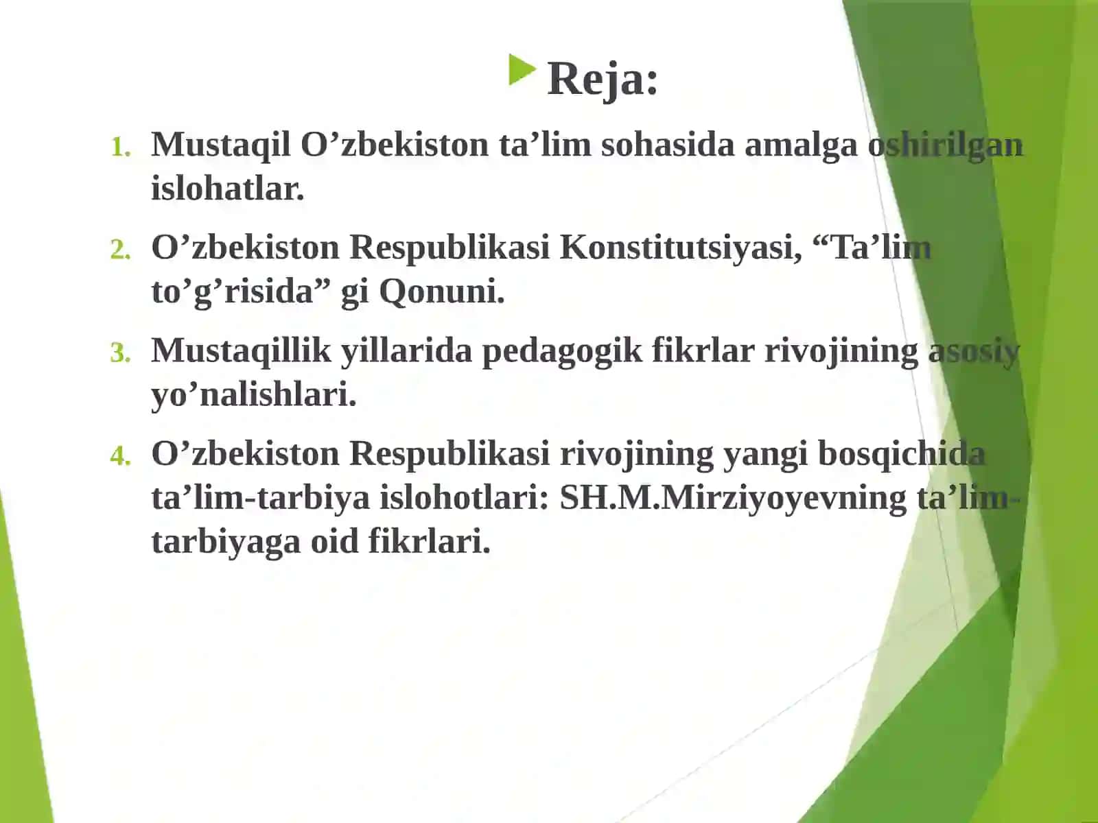 Mustaqil O'zbekiston ta'lim tizimi 3