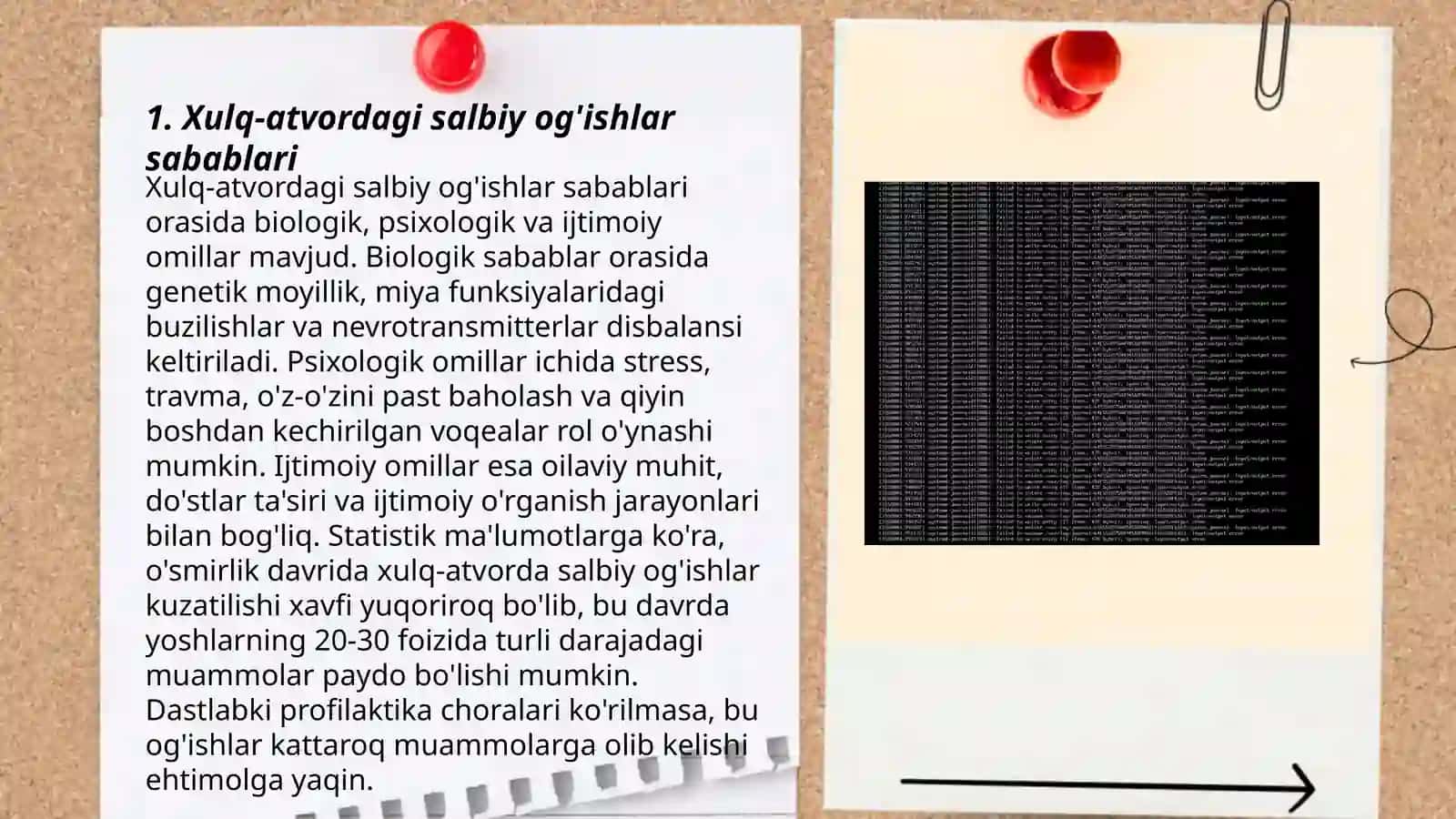 Xulq-atvordagi Salbiy Og'ishlar Typologiyasi va Xulq Og'ishining Shakllanishi 3