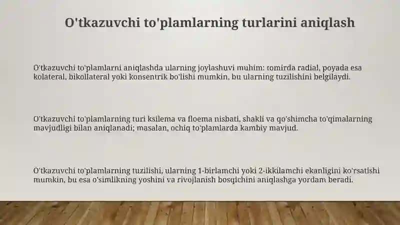 O'tkazuvchi to'plamlarning turlari va ularning tuzilishi 3