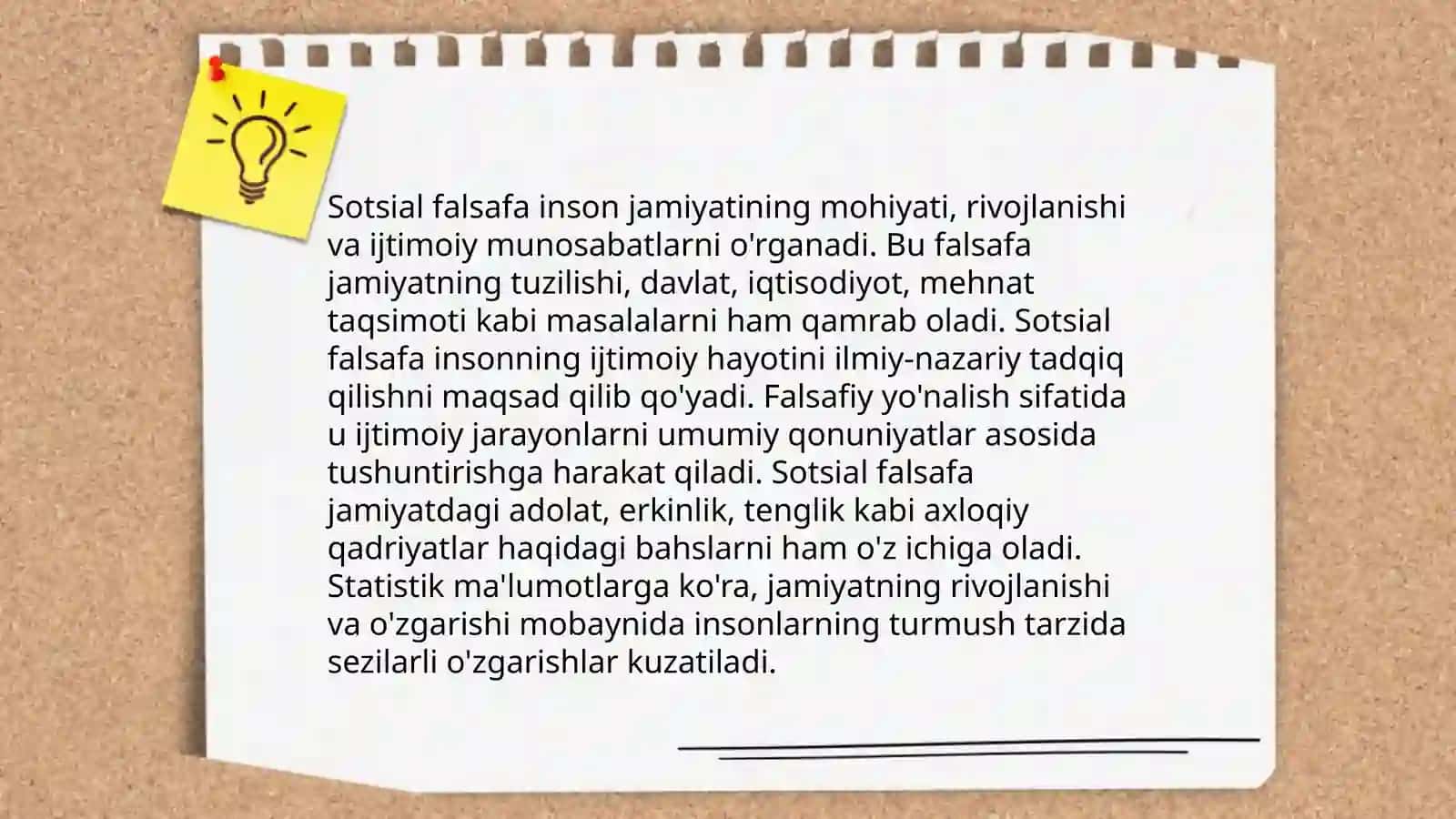 Sotsial falsafa va jamiyatning falsafiy tahlili 3