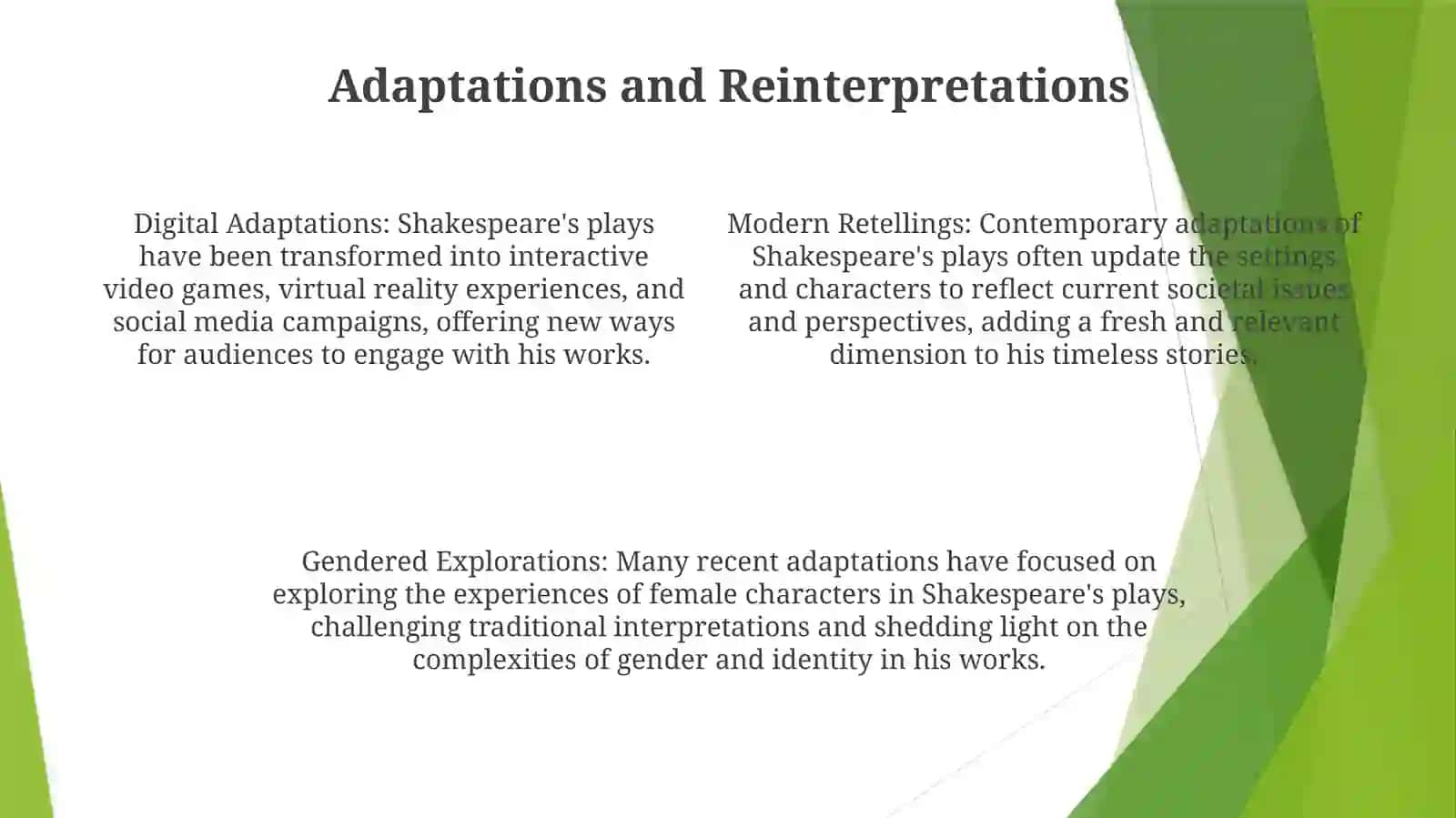 William Shakespeare’S Legacy In The 21St-Century 3