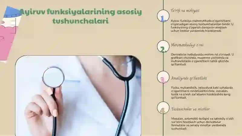 Ayiruv funksiyalarini tekshirish 3