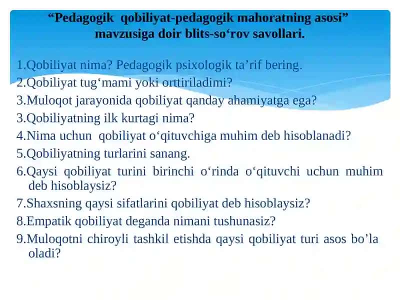 Pedagogik texnologiyalar va pedagogik mahorat 3