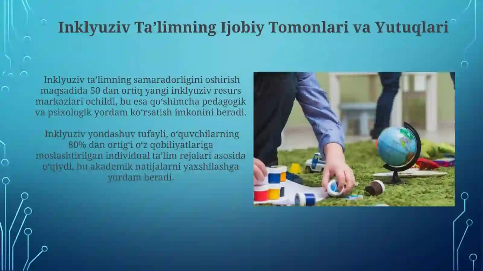 Inklyuziv Ta'lim Bo'yicha Amalga Oshirilayotgan Tadbirlar 3