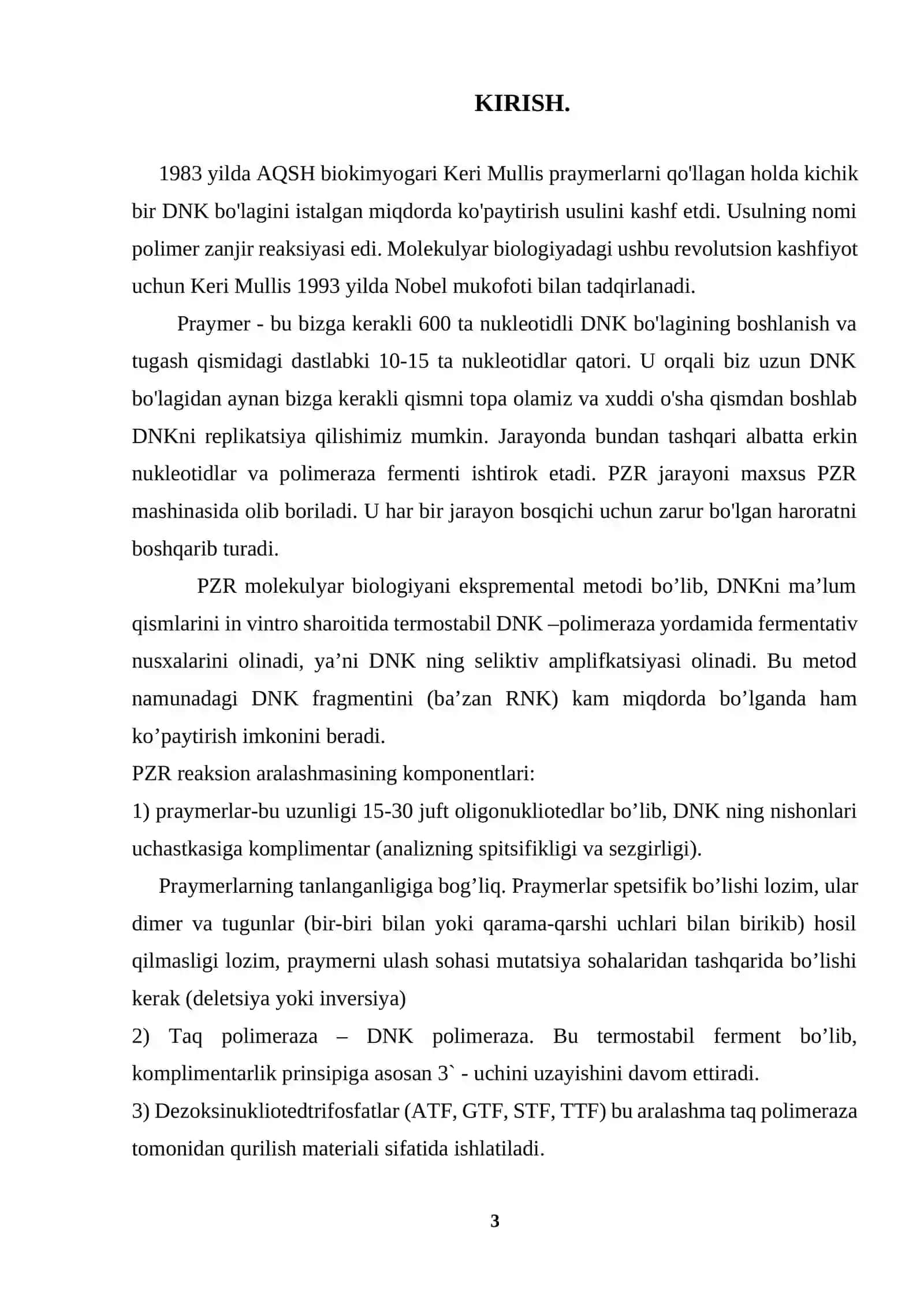 Genomning DNK darajasidagi tahlili 3