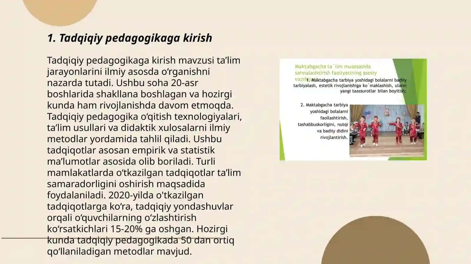 Tadqiqiy pedagogika va ta’lim amaliyoti 3