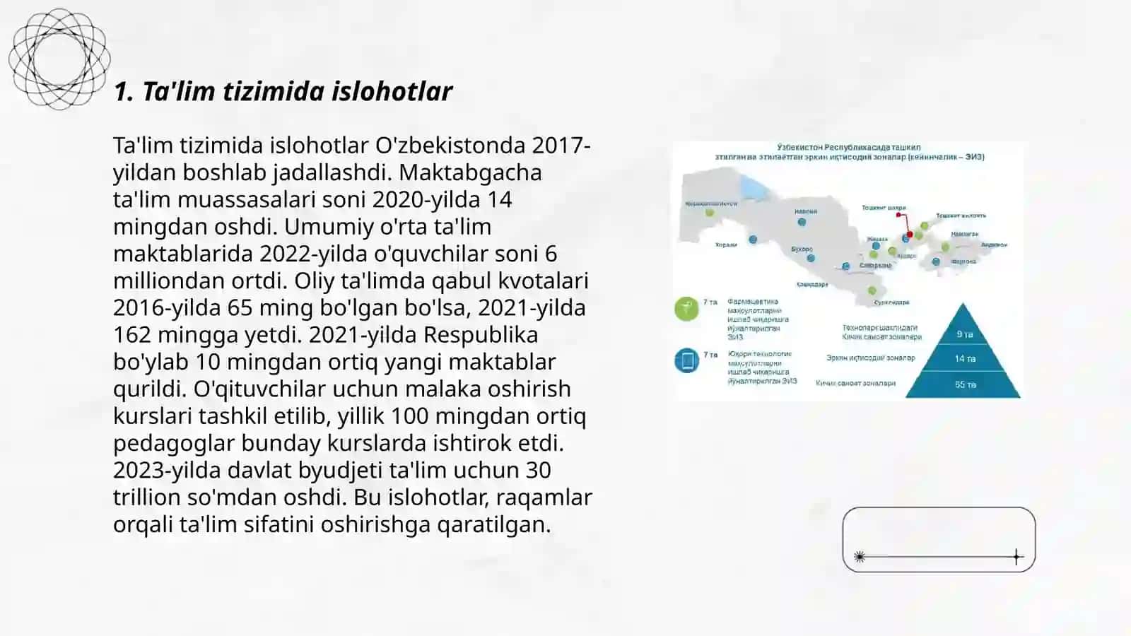 O’zbekiston Respublikasida ijtimoiy islohatlar 3