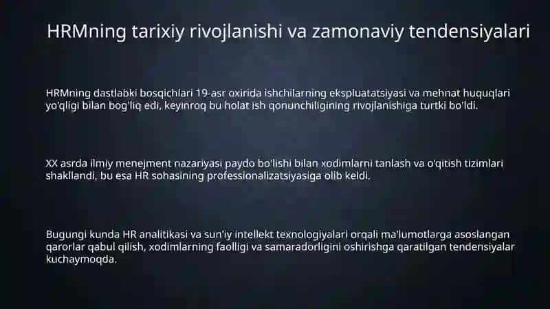 Zamonaviy sharoitlarda inson resurslarini boshqarishning tutgan urni 3