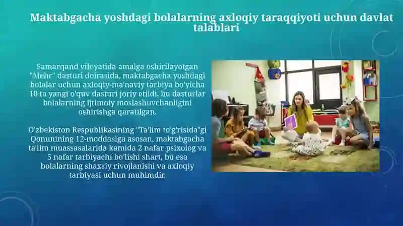 Axloqiy-Ma'naviy Tarbiya bo'yicha o'quv dasturlari 3
